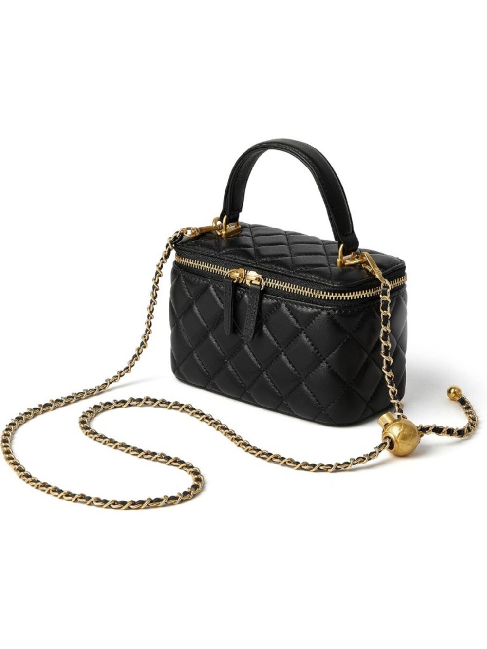 Chic Mini Leather Crossbody Purse for Women | Stylish Top Handle Box Bag